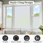DUOFIRE Privacy Window Film Frosted Glass Film Matte White DS001W, 120 x 200cm
